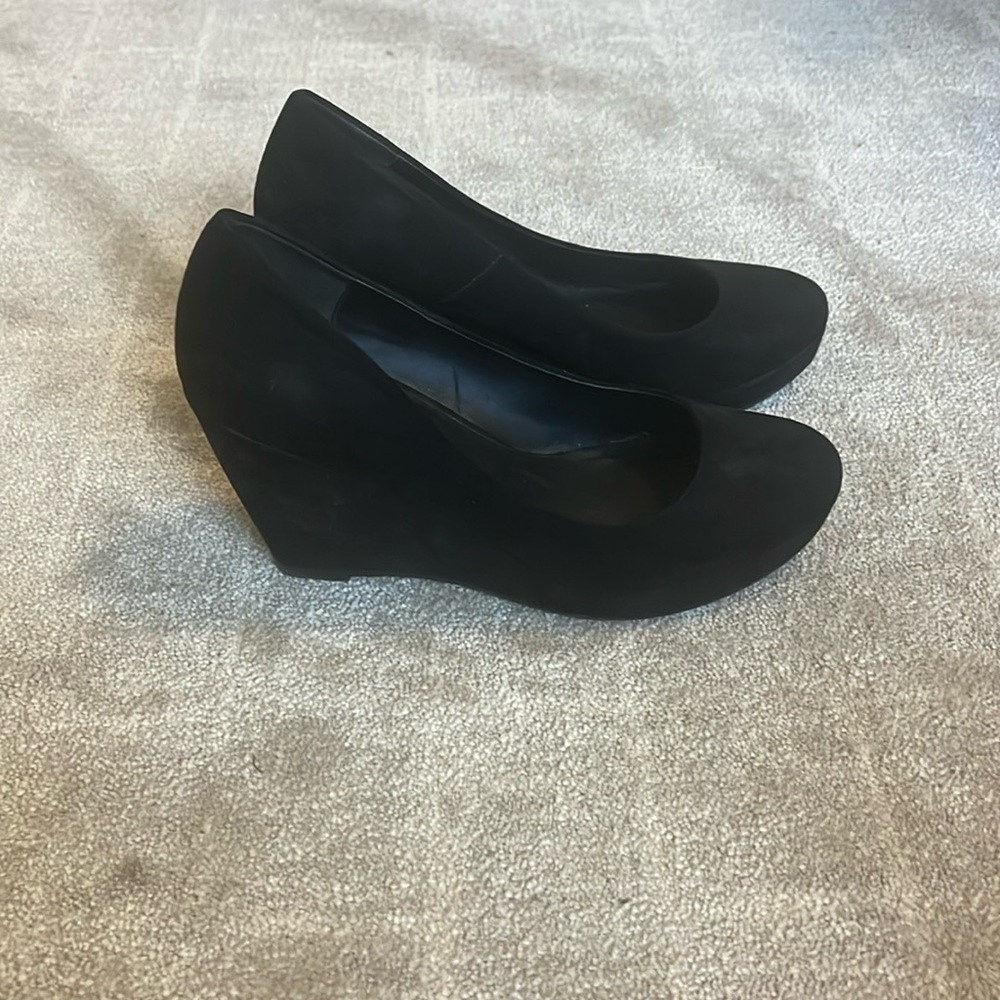 Black high heels